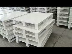 Pallet a quattro vie del metallo dell'entrata del pallet del pallet d'acciaio industriale resistente d'acciaio del ferro